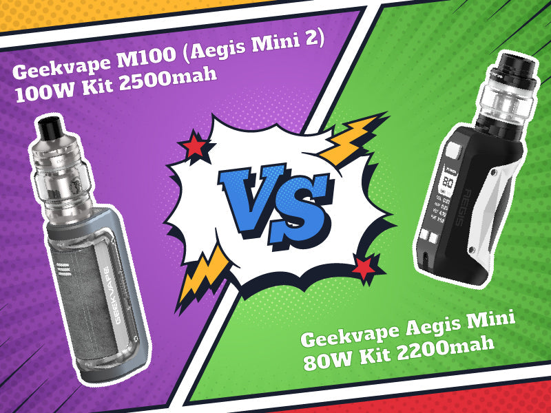 Geekvape M100 (Aegis Mini 2) VS Geekvape Aegis Mini- Comparison Review everzon.com Geekvape M100 (Aegis Mini 2) VS Geekvape Aegis Mini- Comparison Review everzon.com