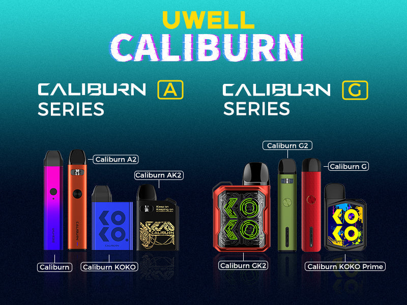 Review Uwell Caliburn Series Product Line everzon.com Review Uwell Caliburn Series Product Line everzon.com