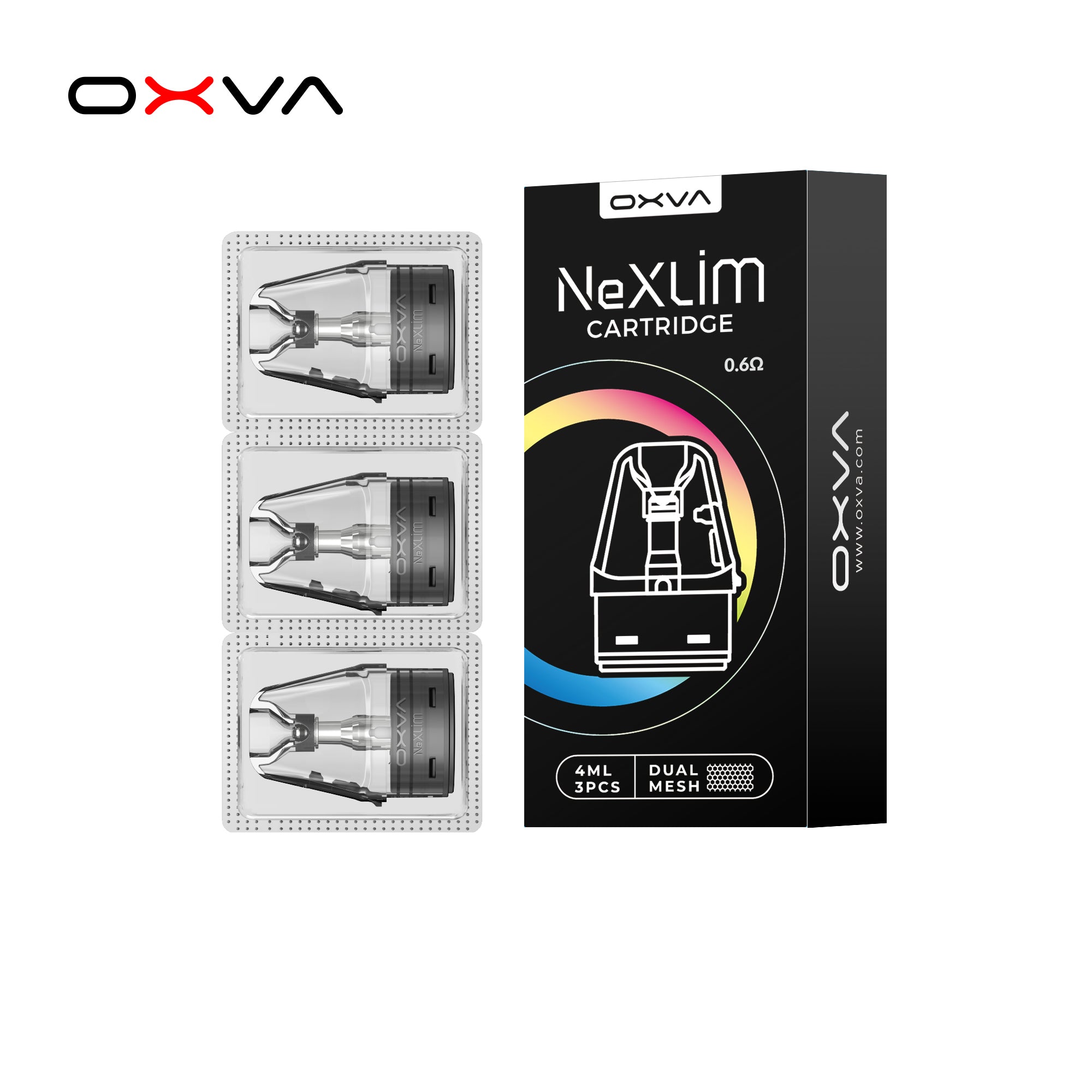 OXVA NeXLIM Replacement Pod Cartridge everzon.com OXVA NeXLIM Replacement Pod Cartridge everzon.com