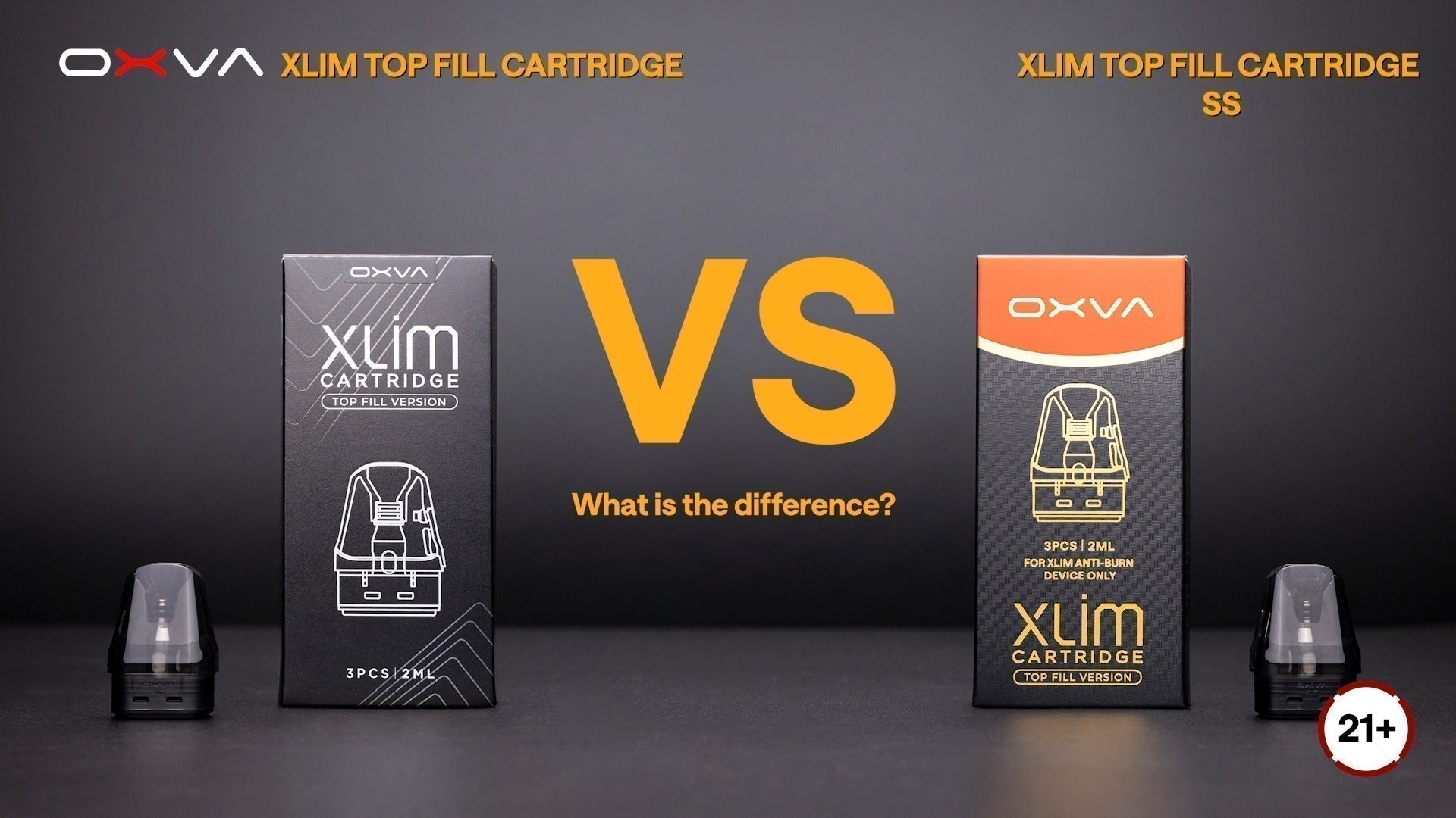 OXVA XLIM Top Fill VS OXVA XLIM Top Fill SS