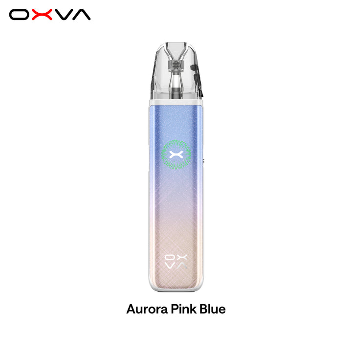 pink and blue vape OXVA Xlim Go 2 Pod System Kit 1500mAh – Flavors:SUNSHINE ICY Pine Smok Novo Pods –
