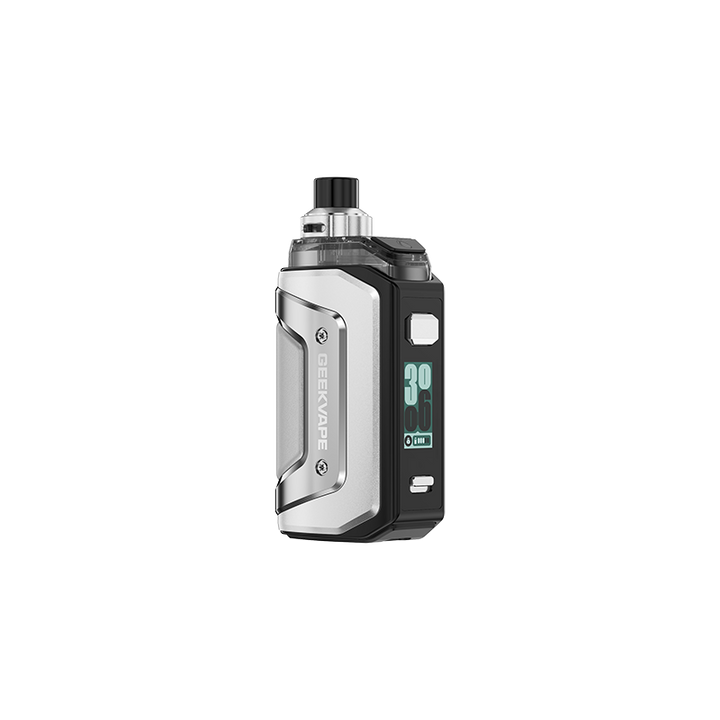 Geekvape Aegis Hero 5 Pod Mod Kit 2000mAh Steel Silver