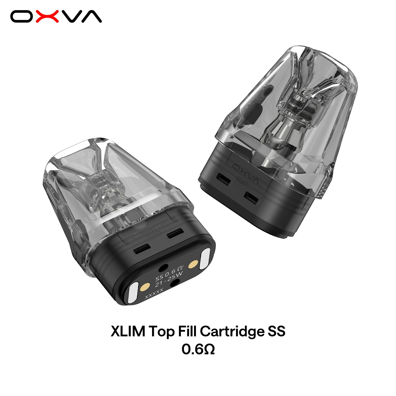 OXVA XLIM Top Fill Cartridge Stainless Steel