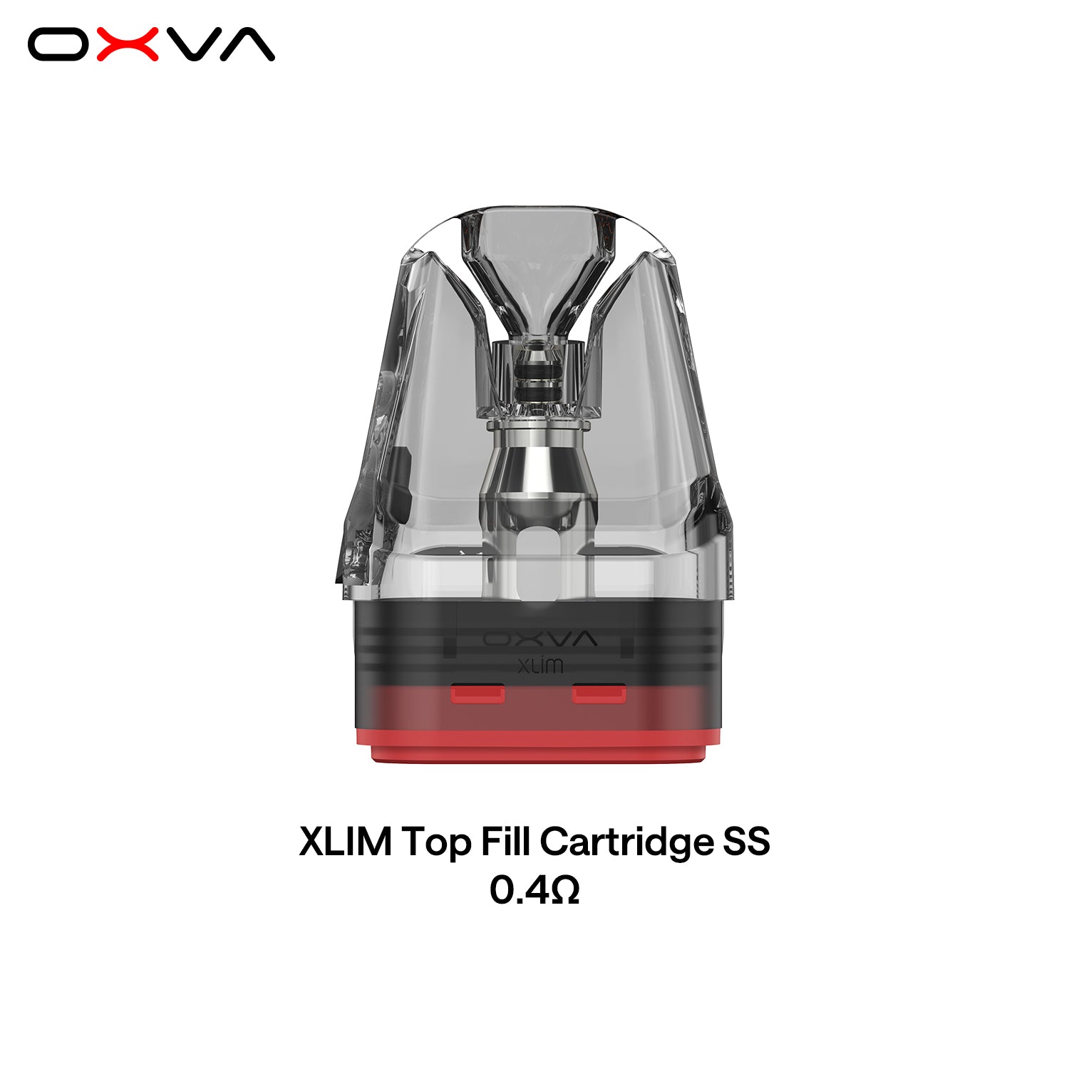 OXVA XLIM Top Fill Cartridge Stainless Steel - USA Vape / 0.4ohm OXVA XLIM Top Fill Cartridge Stainless Steel - USA Vape / 0.4ohm