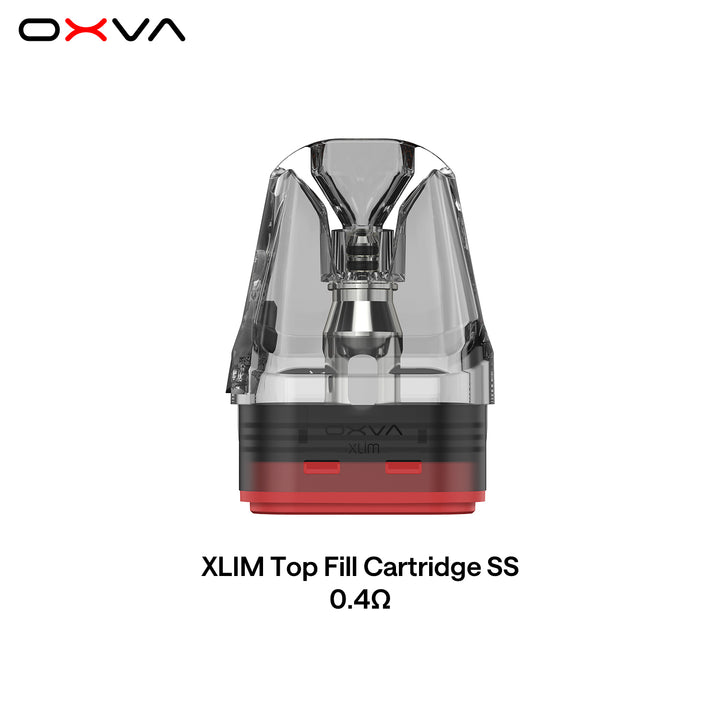 OXVA XLIM Top Fill Cartridge Stainless Steel 0.4ohm