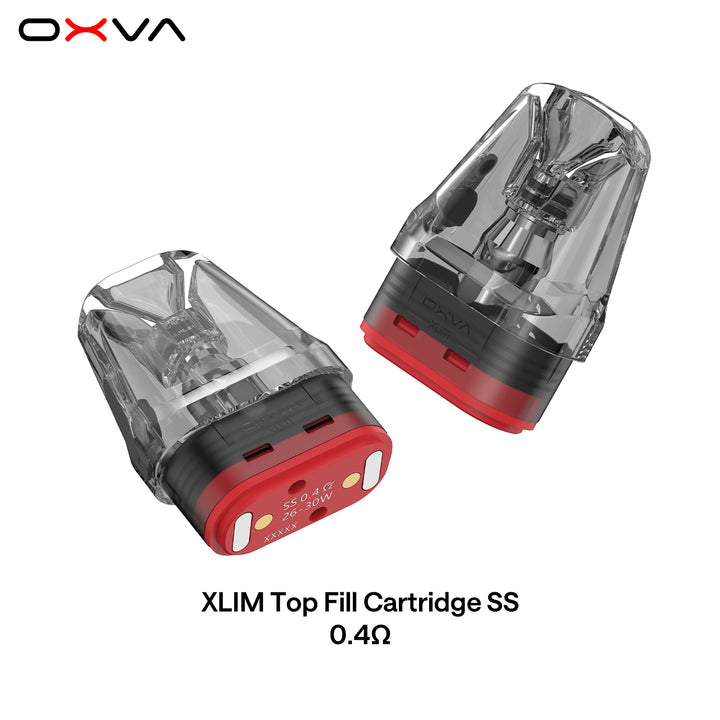 OXVA XLIM Top Fill Cartridge Stainless Steel 0.4ohm