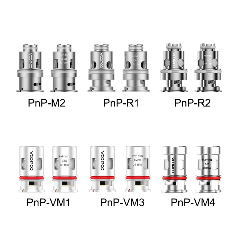 VooPoo PnP Replacement Coils 5pcs/Pack